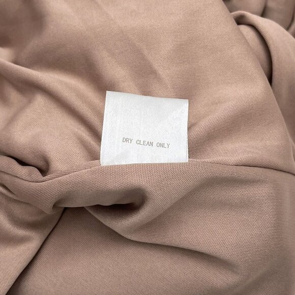 Birdy Grey Alex Convertible Crepe Taupe Maxi Formal Bridesmaid Dress Large NWT - Picture 12 of 16